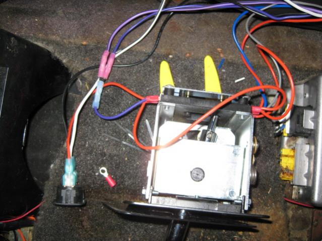 prep wiring, testing the setup before final install