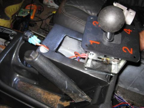 1996 Ford Bronco - shifter and torque converter lockup going in