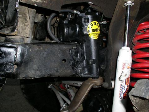 1979 Ford Bronco - Hydro Assist steering ram and shock absorber assembly, likely from a truck or SUV.