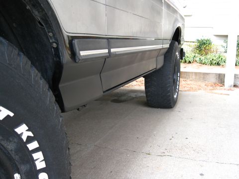 1987 Ford Bronco - Trim down front to back flat black