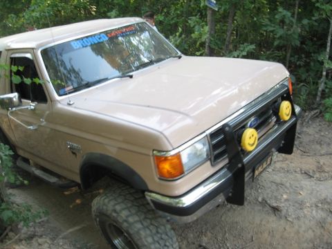 1978 Ford Bronco - This Ford Bronco appears to be from the 1980-1986 generation, not a 1978 model.