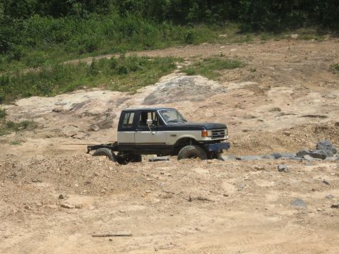 1978 Ford Bronco - This truck appears to be a Ford F-Series from the late 1980s, not a 1978 Bronco.