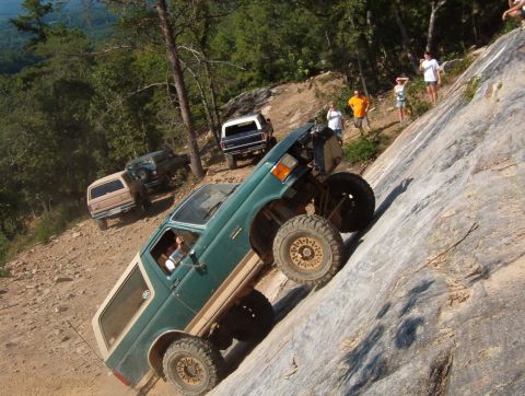 1983 Ford Bronco - Dave tried a few lines on Rev Limiter (32), but never got more than halfway.