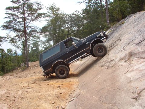 1983 Ford Bronco - Rescue also took the opportunity to pose, but his draw bar stopped his back wheels from touching.