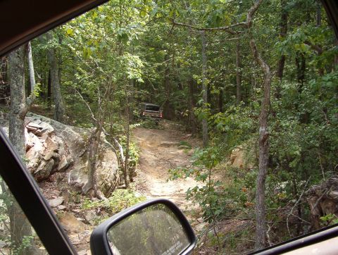 1983 Ford Bronco - We were running out of time, so our last pass was to the top of Main Street, then a U-turn onto a trail that connects to Overlook, which is…