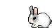 1990 Ford Bronco - A small, pixelated rabbit is depicted against a blank background.