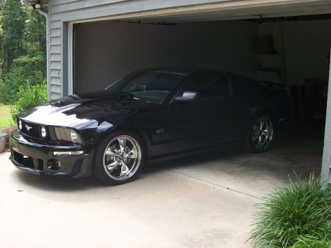 2007 Ford Mustang - about to leave for the show