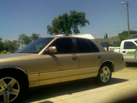 1997 Mercury Grand Marquis - Front windows look dark most of the time