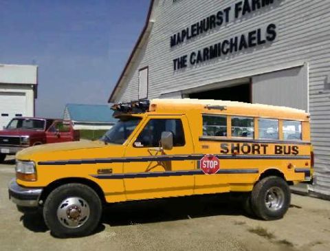 2006 Ford E350 - My version of the short bus chop.