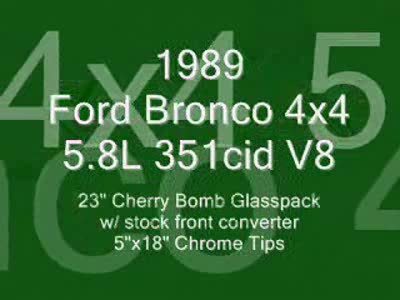 1989 Ford Bronco
