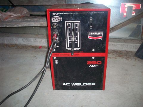 1978 Jeep CJ5 - A Century AC Welder is shown with its controls and labels visible.