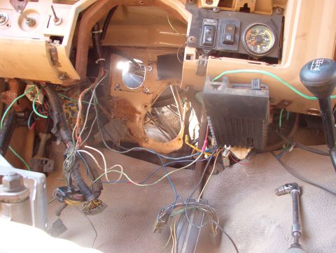1983 Ford Bronco - Just before heading off to RITS09, a shiny piece of metal fell onto my foot, and after that, it was VERY difficult to shift without grindin…