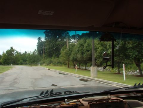 1983 Ford Bronco - I've had a "trail map" & several wicked rain leaks for over a year, so as soon as I got back from RITS09, I had a new windshield installed.…