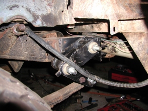 1967 Ford Bronco - Installed these shackes and got 5.5" of lift and still using stock springs.