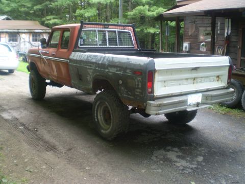 1979 Ford Bronco - This pickup truck appears to be a 1977 Ford F-150, not a 1979 Bronco.