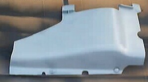 1999 Ford Taurus - A single car body panel, likely a fender or quarter panel, is shown in a light gray primer.