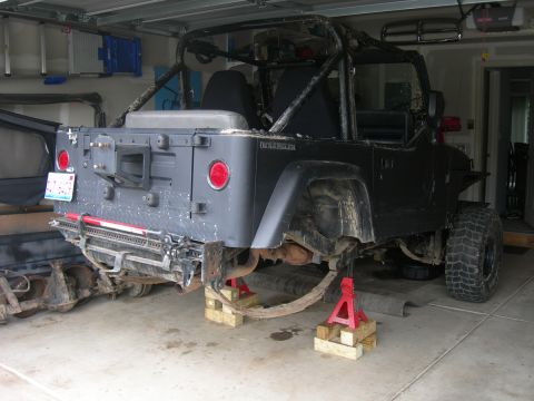 1991 Jeep Wrangler - This Jeep Wrangler appears to be a later model, likely from the TJ generation, not a 1991 model.