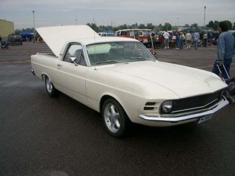 1972 Ford Ranchero - 1970 Mustang clip on a 66 Chero