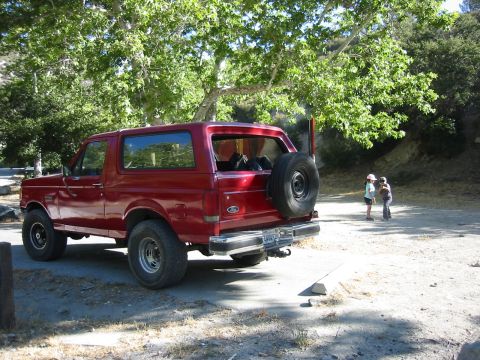 1988 Ford Bronco - At the campsite