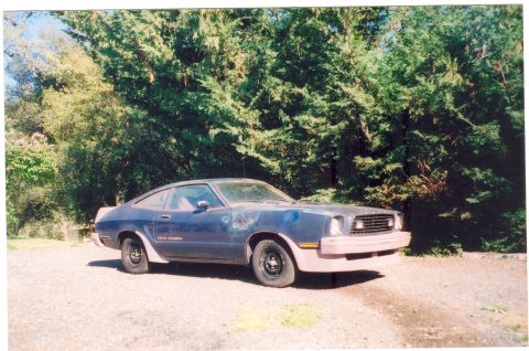 1975 Ford Mustang - My King Cobra with body work done on bumpers and spoilers.