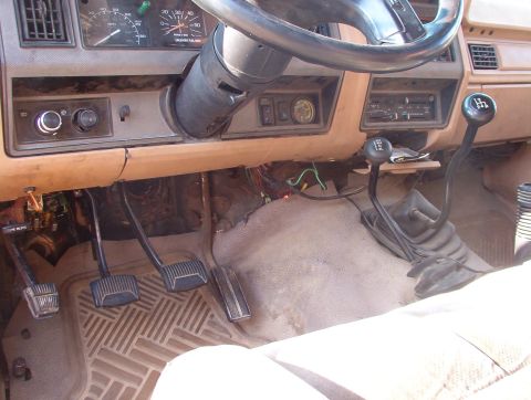 1983 Ford Bronco - This is the first time my dash has been fully assembled in about 4 years.