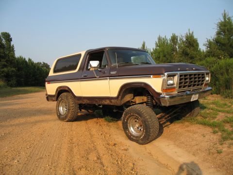 1979 Ford Bronco - First flex test
