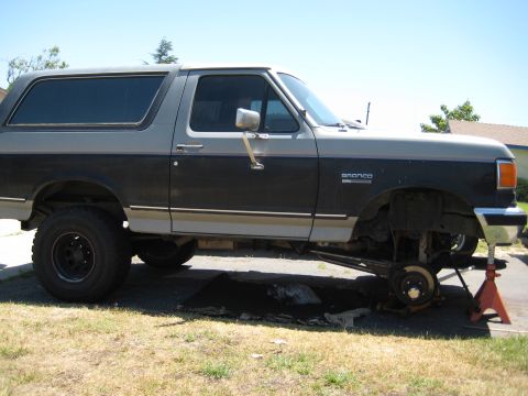 1990 Ford Bronco - Droop
