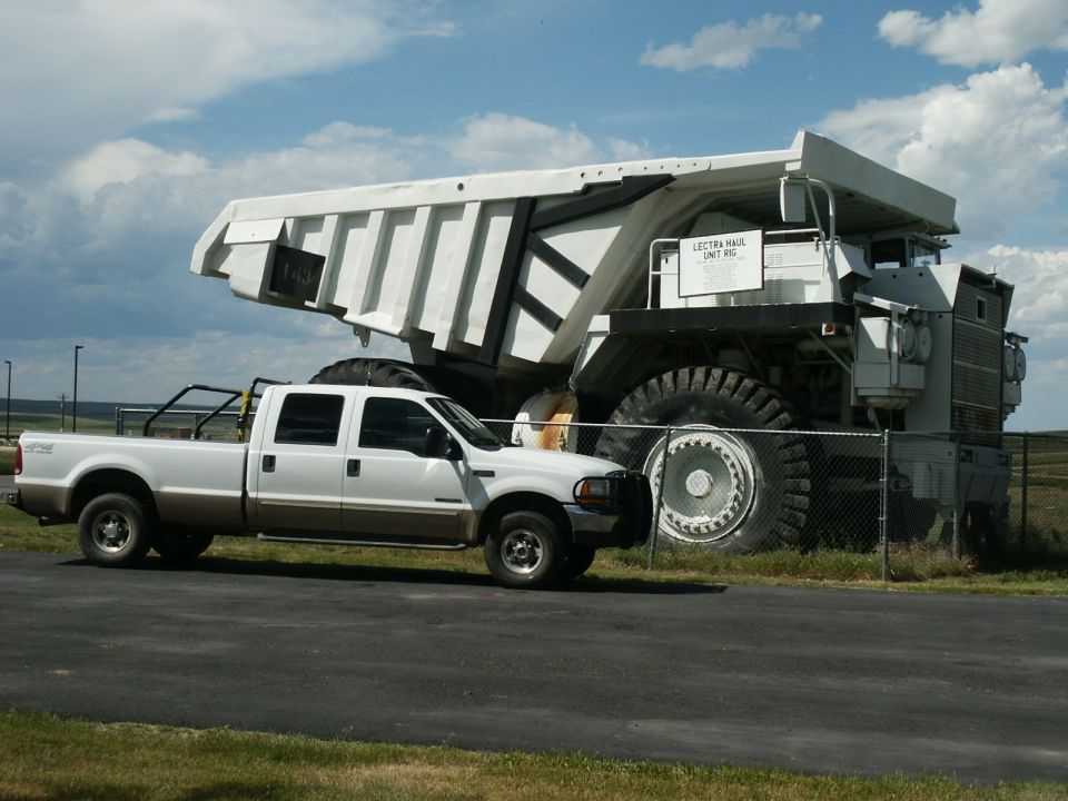 someone always has a bigger truck....