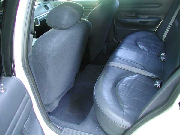 One of the most comfortable back seats I have ever sat in.