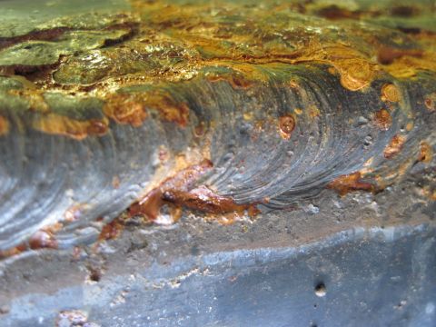 1979 Ford Bronco - one of my crappier welds; I think I flinched.