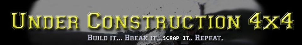 Under Construction 4x4 website banner graphic