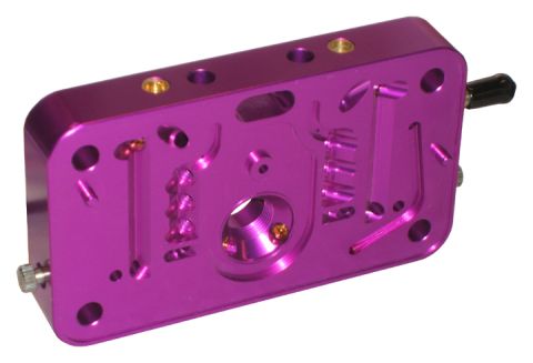 1972 Ford Ranchero - proform billet metering plate