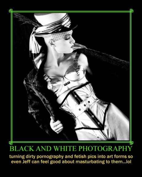 1989 Ford Bronco - Black and white photography transforms explicit images into art.