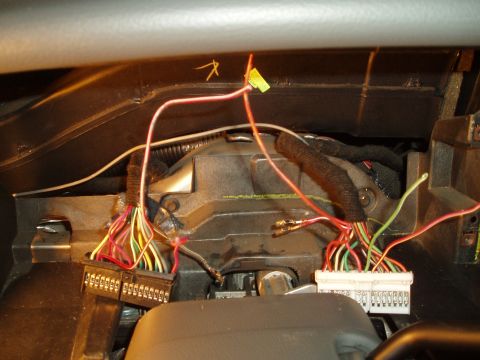 2003 Ford Crown Victoria - added donor wiring