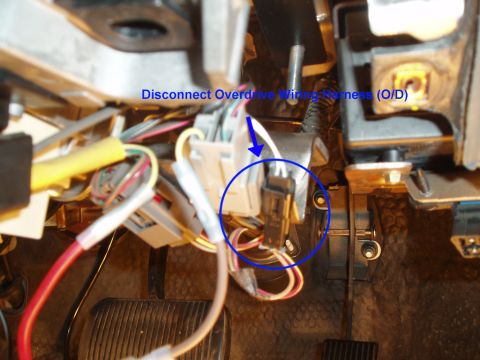2003 Ford Crown Victoria - The column shifter is now free, you will no longer need that or any of the other parts you removed, including the old column interlock and…