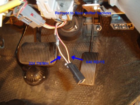 2003 Ford Crown Victoria - this is the overdrive wiring.