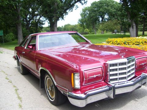 1979 Ford Thunderbird - This 1979 Ford Thunderbird is a classic American coupe with a distinctive grille and body lines.