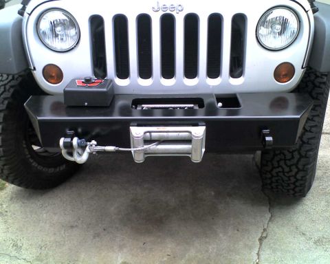 2005 Jeep Wrangler - Warrior stubby w/ Warn8000M winch.. lights to follow.:-)