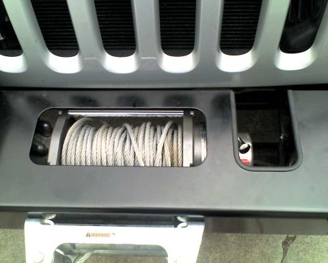 2005 Jeep Wrangler - A little notching is needed or different handle