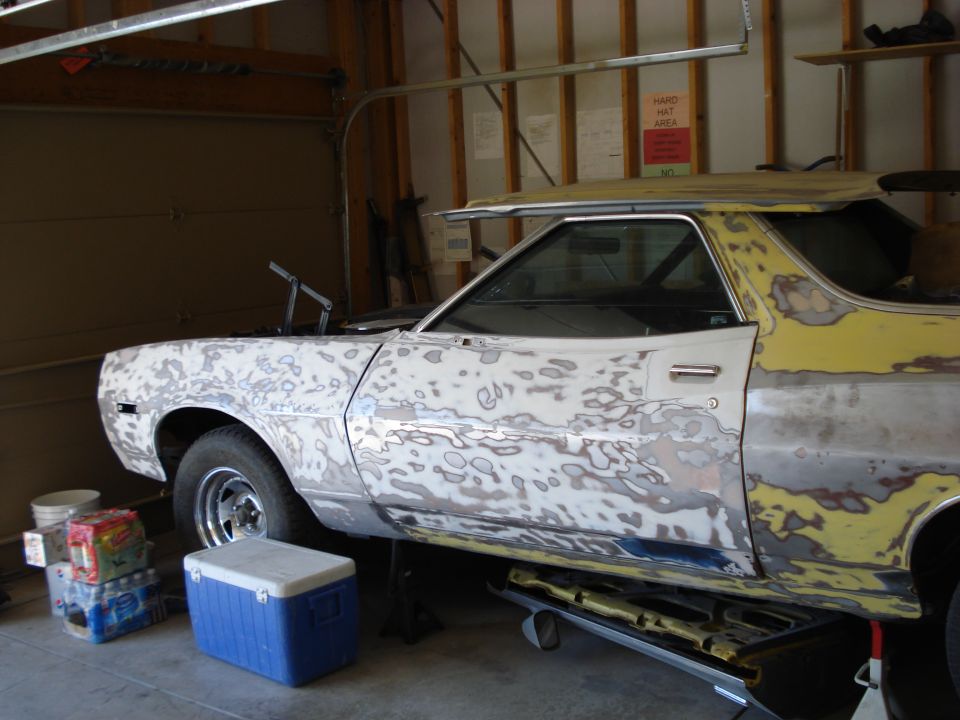 hung new door and fender with my daughter.