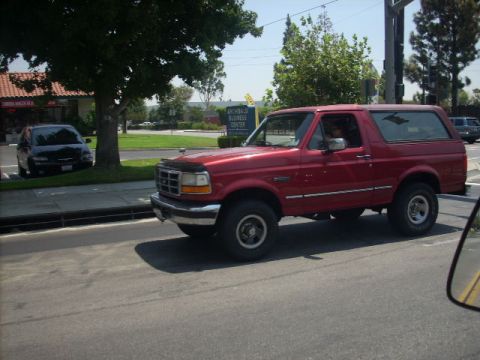 1989 Ford Bronco - Maroon Bronco in Rancho Cucamonga