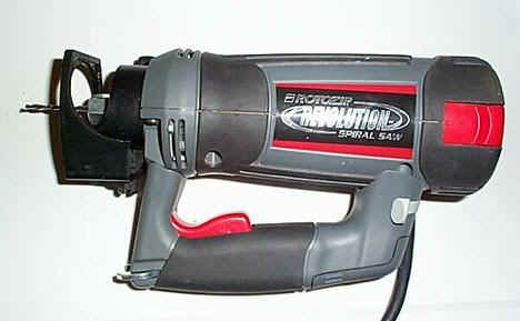 1991 Ford Bronco - A Proto-Zip Revolution Spiral Saw is shown against a white background.