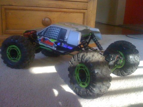 1995 Ford Bronco - This is a remote control rock crawler toy, not a 1995 Ford Bronco.