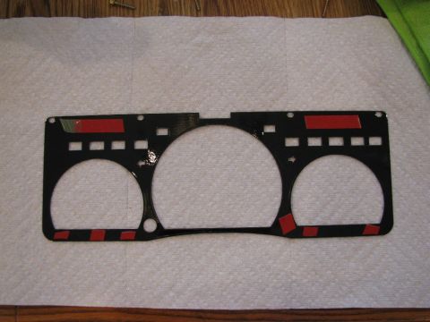 2003 Mercury Marauder - Double-sided trim adhesive applied.