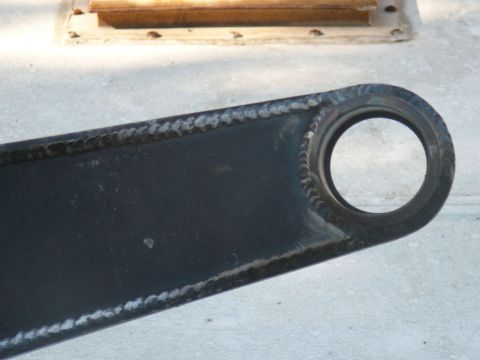 1988 Ford Bronco - This is a close-up of a welded metal component, not a 1988 Ford Bronco.