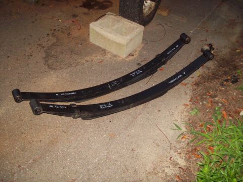 1989 Ford F-150 - new springs for an f250, my old ones were soft as shit