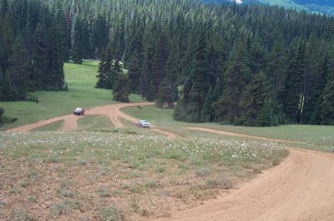 1989 Ford F-150 - Well, only one way to find out. Here we go. This is right where the Jeep was stuck.