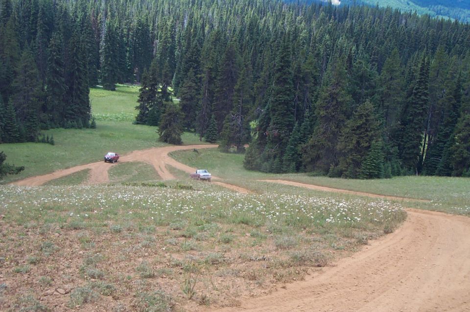 Well, only one way to find out.  Here we go.  This is right where the Jeep was stuck.