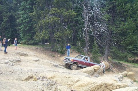 1989 Ford F-150 - About half way up.