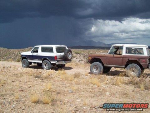 1974 Ford Bronco - Butcher Jones Thunder storms
